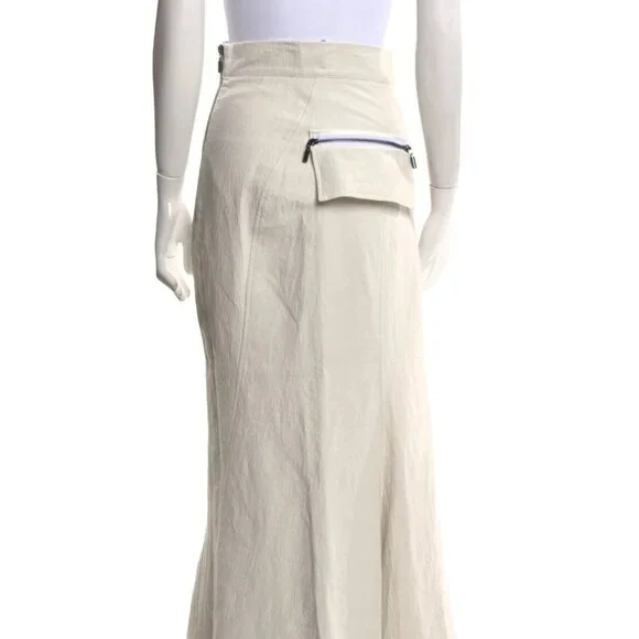 Maticevski  Linen Long Skirt  - AUS 8 - US 4 - Picture 8 of 11